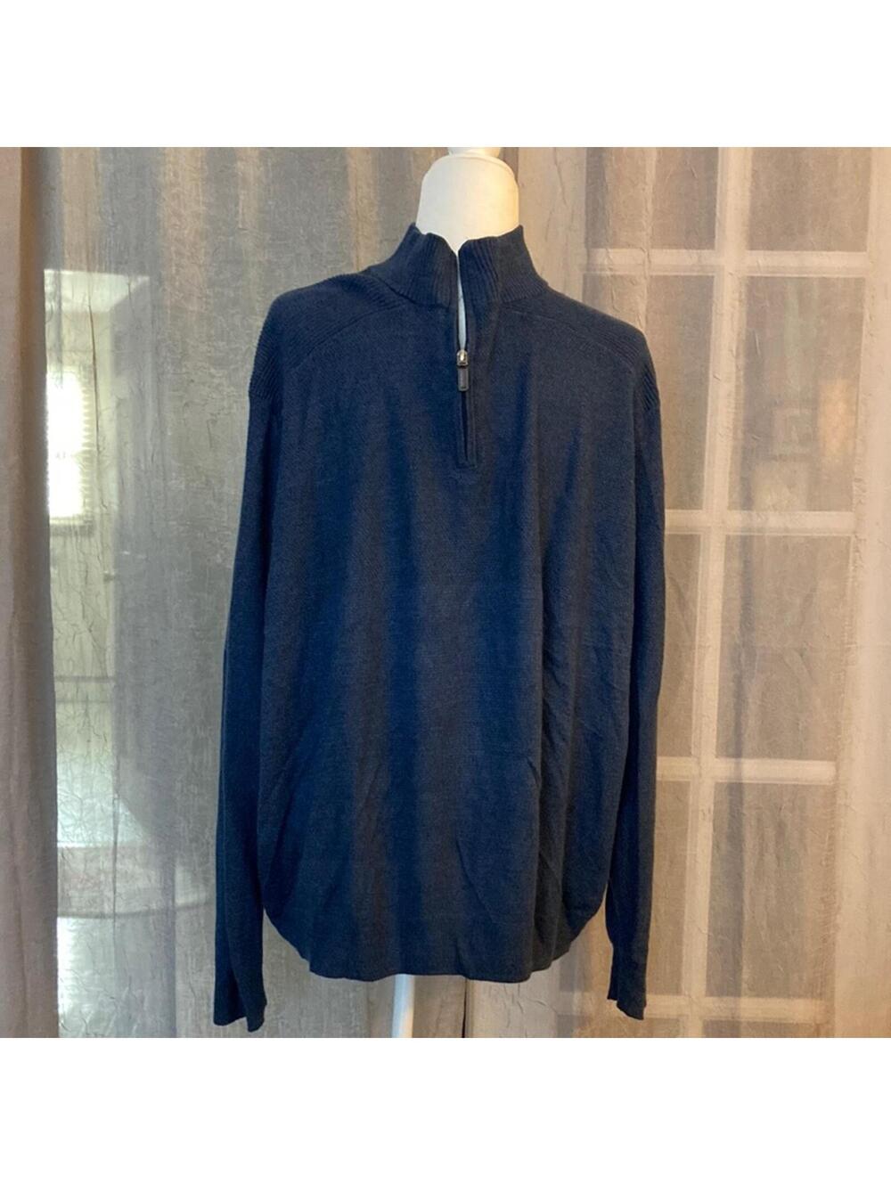 Dockers mens zip-front sweater